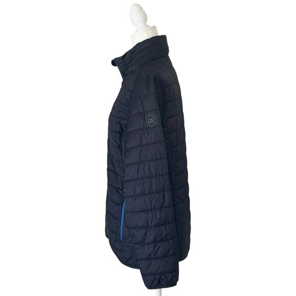 Cutter & Buck Rainier Packable Jacket Women's L | Navy Blue | w/ Corp Logo - Picture 2 of 16